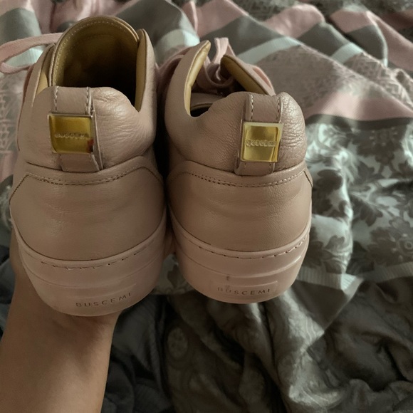 Buscemi designers ,pink real leather worn twice - Picture 3 of 6
